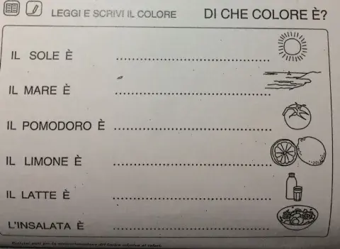 Scegli il colore