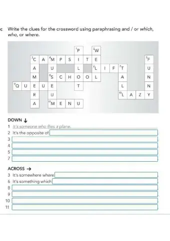 Crossword