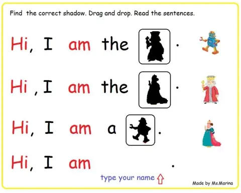 Sight word:am