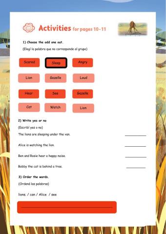 Can you see the lions? 4