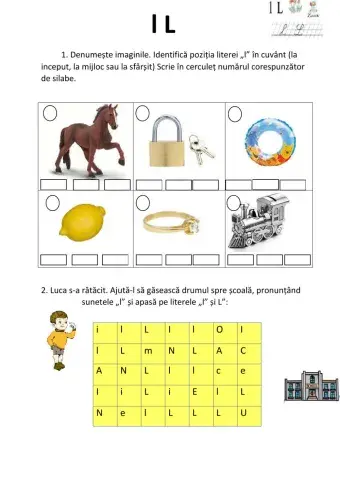 Sunetu l si literele l,L