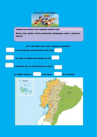 Regiones del Ecuador