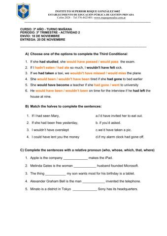 3º año - tm - 3º trimestre