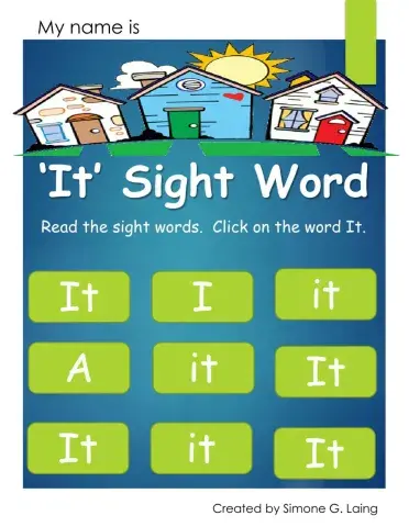 It Sight Word