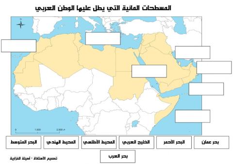 المسطحات المائية في الوطن العربي