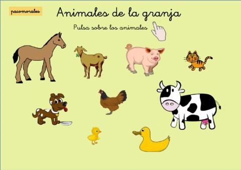 Animales de la granja 1 escuchar