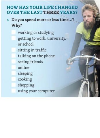 How has your life changed...?