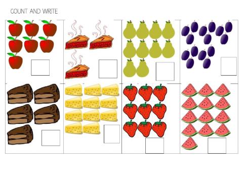 COUNT AND WRITE