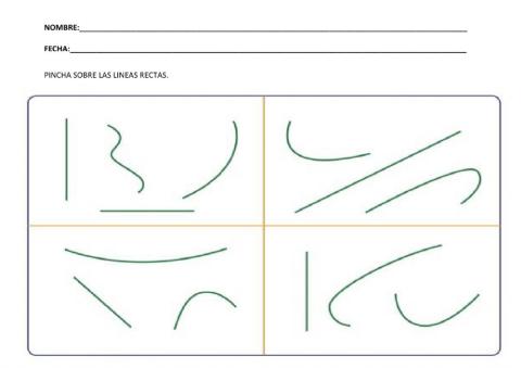 Líneas rectas-curvas