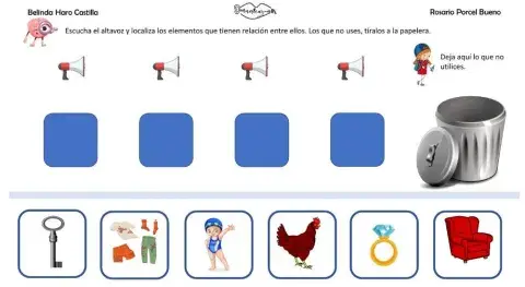 Asociaciones lógicas con audio 5