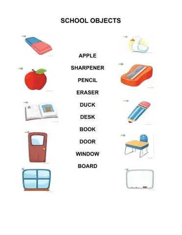 School Objects