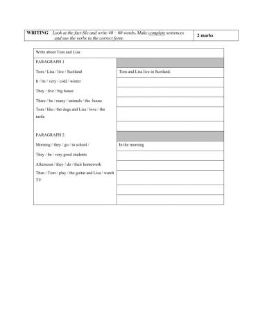 Kids 4- mock exam 1-2017