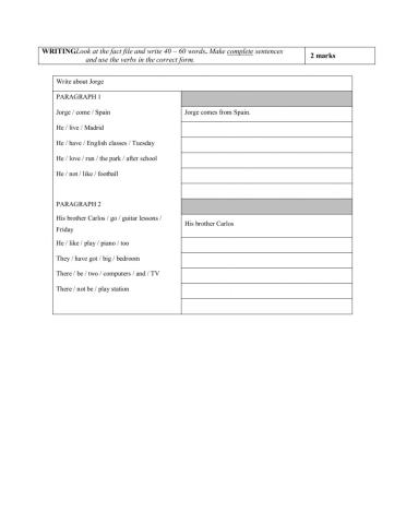 Kids 4- mock exam 1-2018