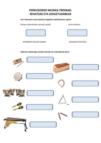 Perkusiozko musika tresnak