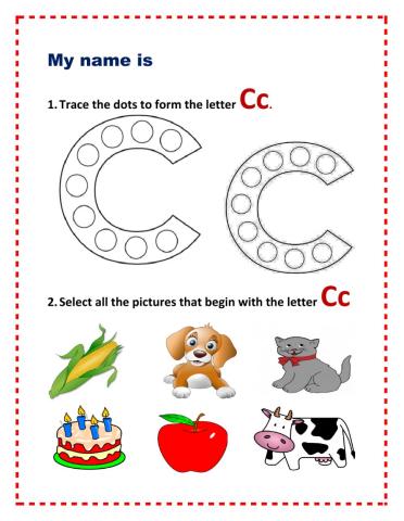 Letter Cc