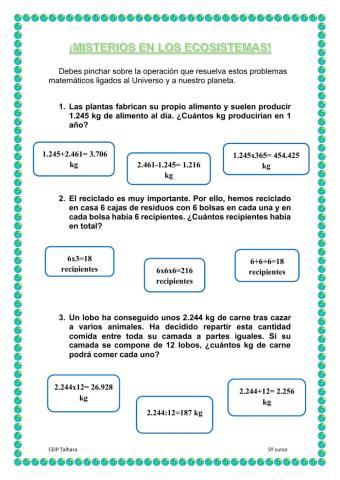 Misterios en los ecosistemas