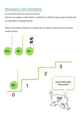 Pisamos las cuerdas 1