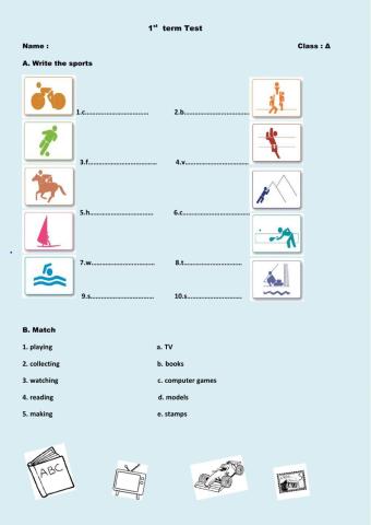 Δ CLASS - Test - UNIT 2