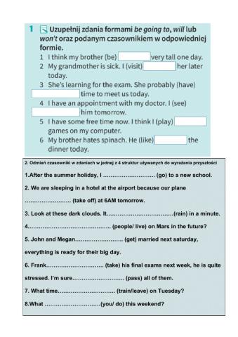 Oxford Repetytorium Ósmoklasisty unit 5 grammar