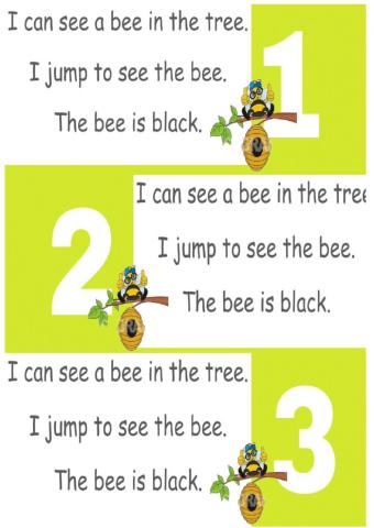 Reading the bee