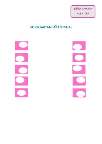 Discriminación visual