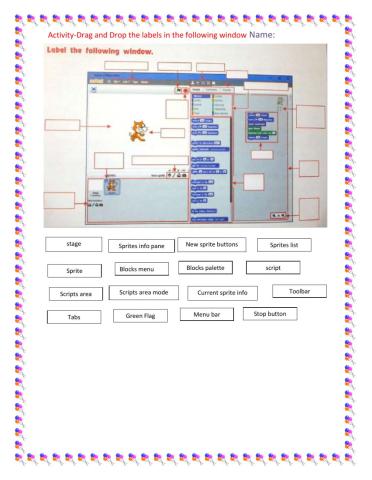 Label the scratch window