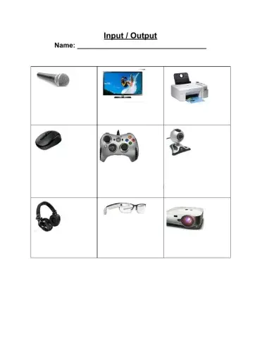 Input - Output Devices