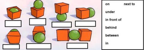 Preposition of place