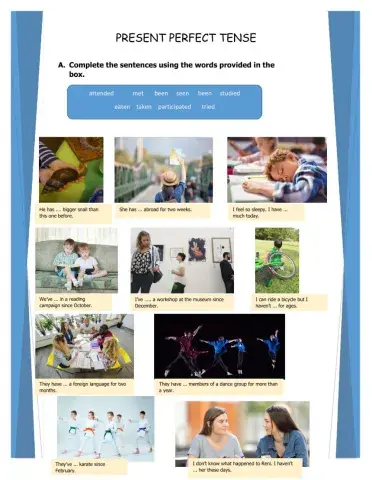 Present Perfect Tense