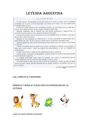 Leyenda argentina