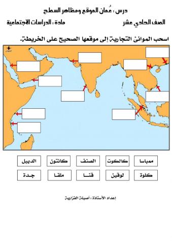 الموانئ التجارية