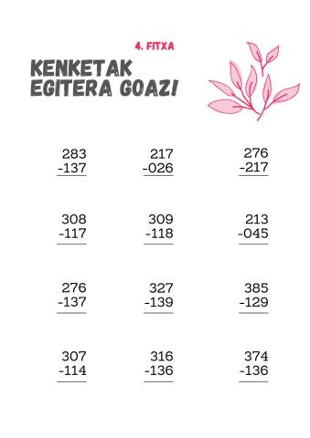 3zifrako kenketa eramandunak