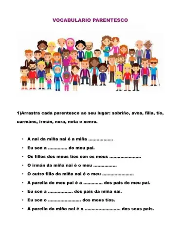 Vocabulario parentesco