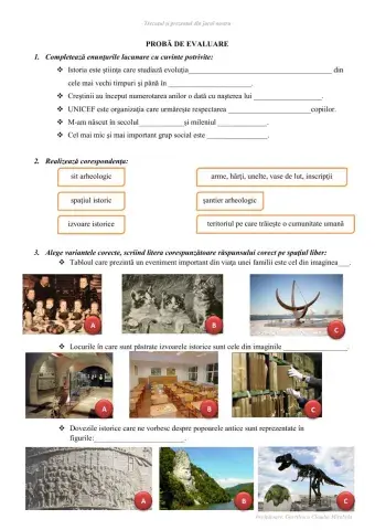 Trecutul și prezentul din jurul nostru