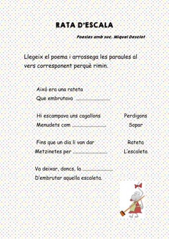 RATA D'ESCALA - Miquel Desclot