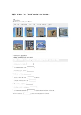 Smart planet 2. unit 5 . grammar and vocabulary