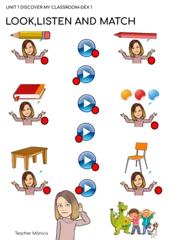 My classroom vocabulary