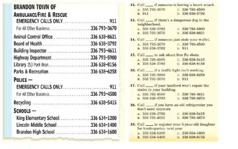 Exercise -2 (LIVEWORKSHEETS)- Reading a phone log in a newspaper