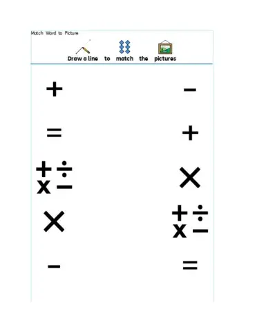 Math symbols