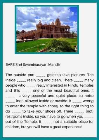 Verb To Be - Common Adjectives -2