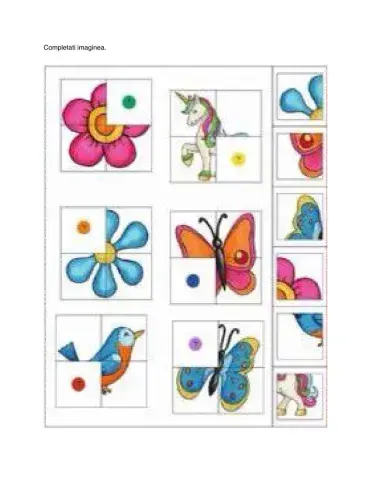 Completeaza imaginea