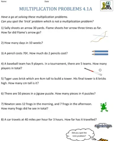 1 digit Multiplication