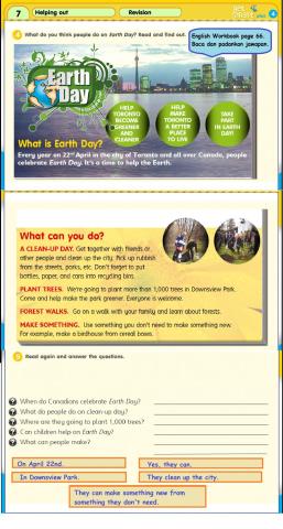 English Year 4 GetSmart Plus Module 7 Reading page 66