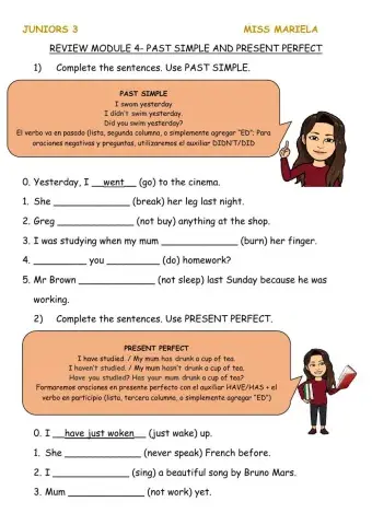 PAST SIMPLE vs PRESENT PERFECT