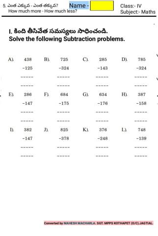 4th-MATHS-WS-5-9-BY MAHESH MACHARLA