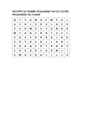 Culturas precolombinas del Ecuador