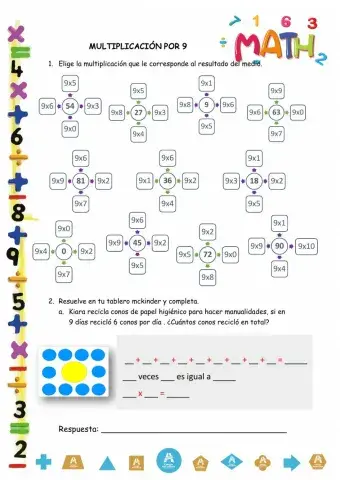Multipliación por 9