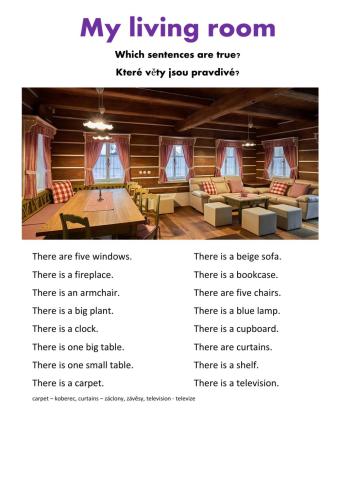 My living room 3 - reading