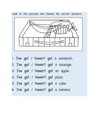 Pg 47-Look at the picture and choose the correct answer.
