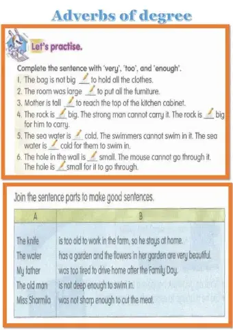 Year 5 - Adverbs of degree